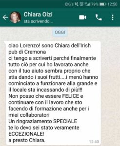 RistoratoreTop testimonianza Chiara Olzi